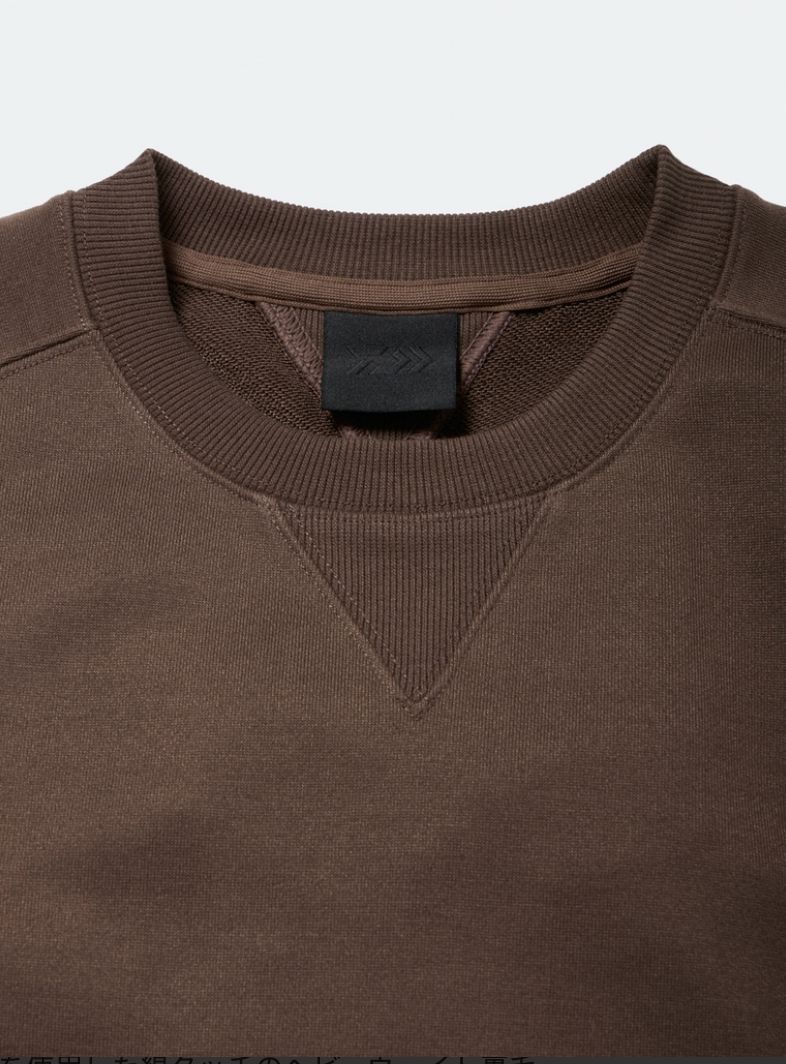 DAIWA PIER39(ダイワピア39) TECH SWEAT CREW FREEDOM SLEEVE (BE-50026)BROWN GRAY☆1月24日(土)発売！