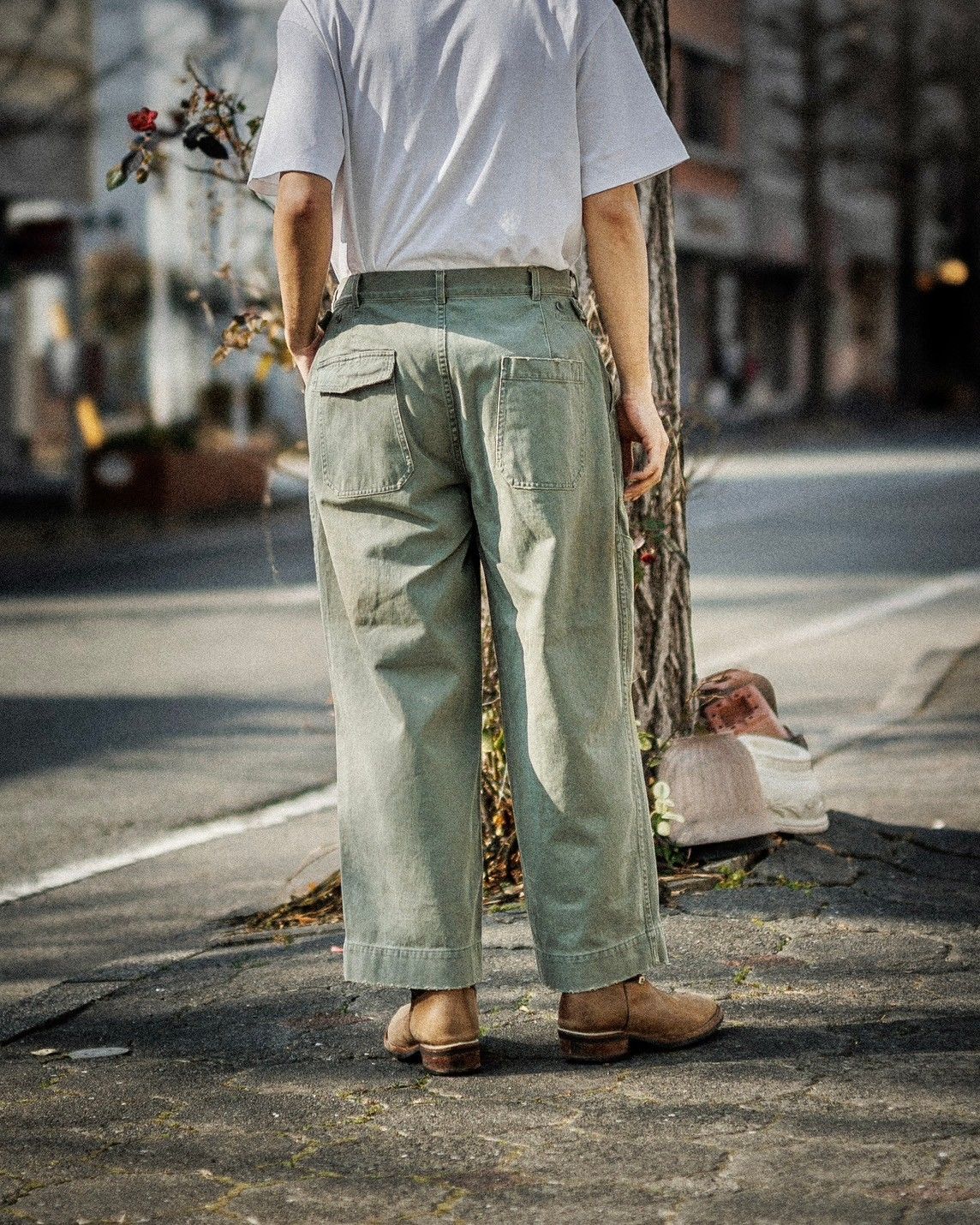 パンツ A.PRESSE 25ss Vintage Hemmed Bottoms 3 25SS A PRESSE Vintage USAF Hemmed Bottoms 25SAP-04-14T