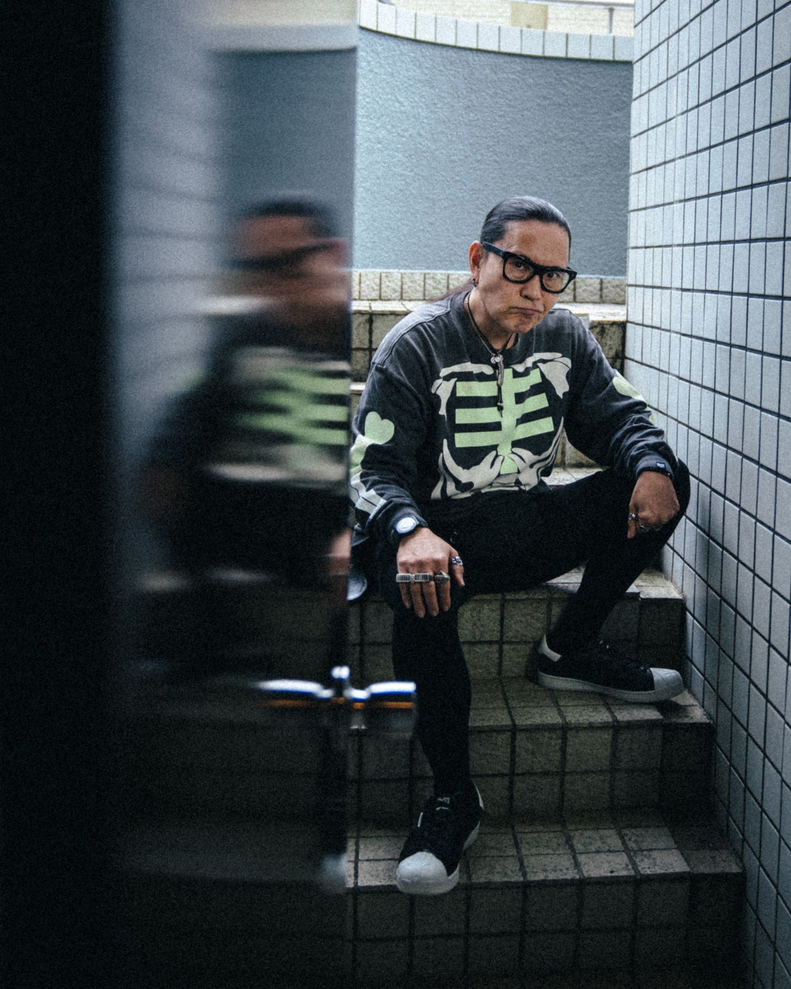 セントマイケル 26SS BH_LS T-SHIRT/BORN (SM-MK8-0000-C30)BLACK☆2月21日(土)10:00発売！