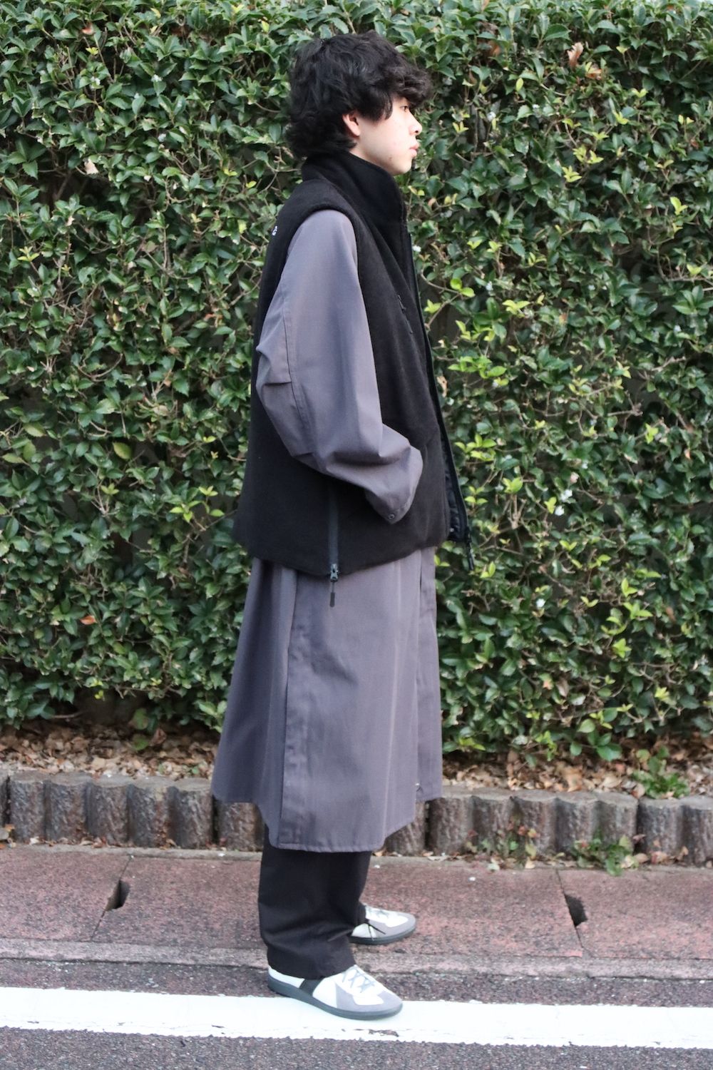 YOKE DESERT STORM OVERCOAT(YK21AW0239C) style. 2021.11.23.