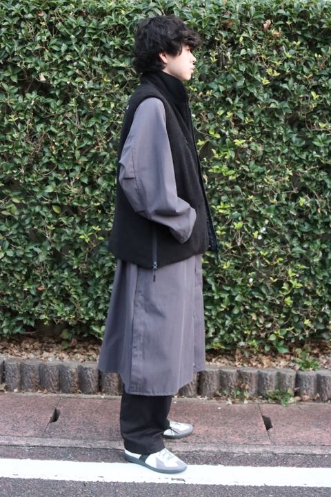 YOKE DESERT STORM OVERCOAT(YK21AW0239C) style. 2021.11.23.