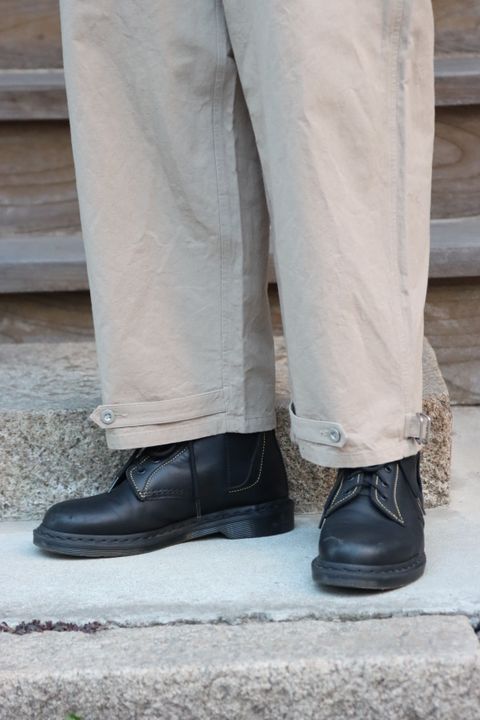 Ets.MATERIAUX  22SS French coveralls"OFF WHITE"style