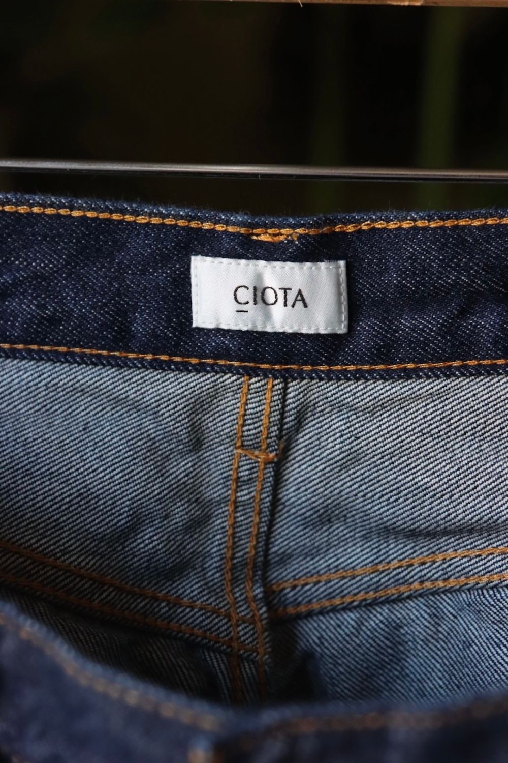 CIOTA - CIOTA22AWシオタ本藍スビンコットン13.5ozストレート