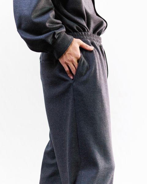 Graphpaper Wool Smooth Flannel Oversized Regular Collar Shirtセットアップスタイル (GRAY)スタイル 11月2日(土)新作発売！