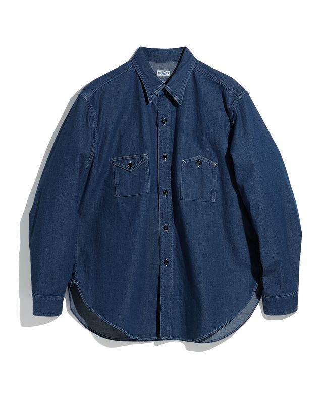 ファウンダ 25AW DENIM SHIRT (015FD252003)ONE WASH
