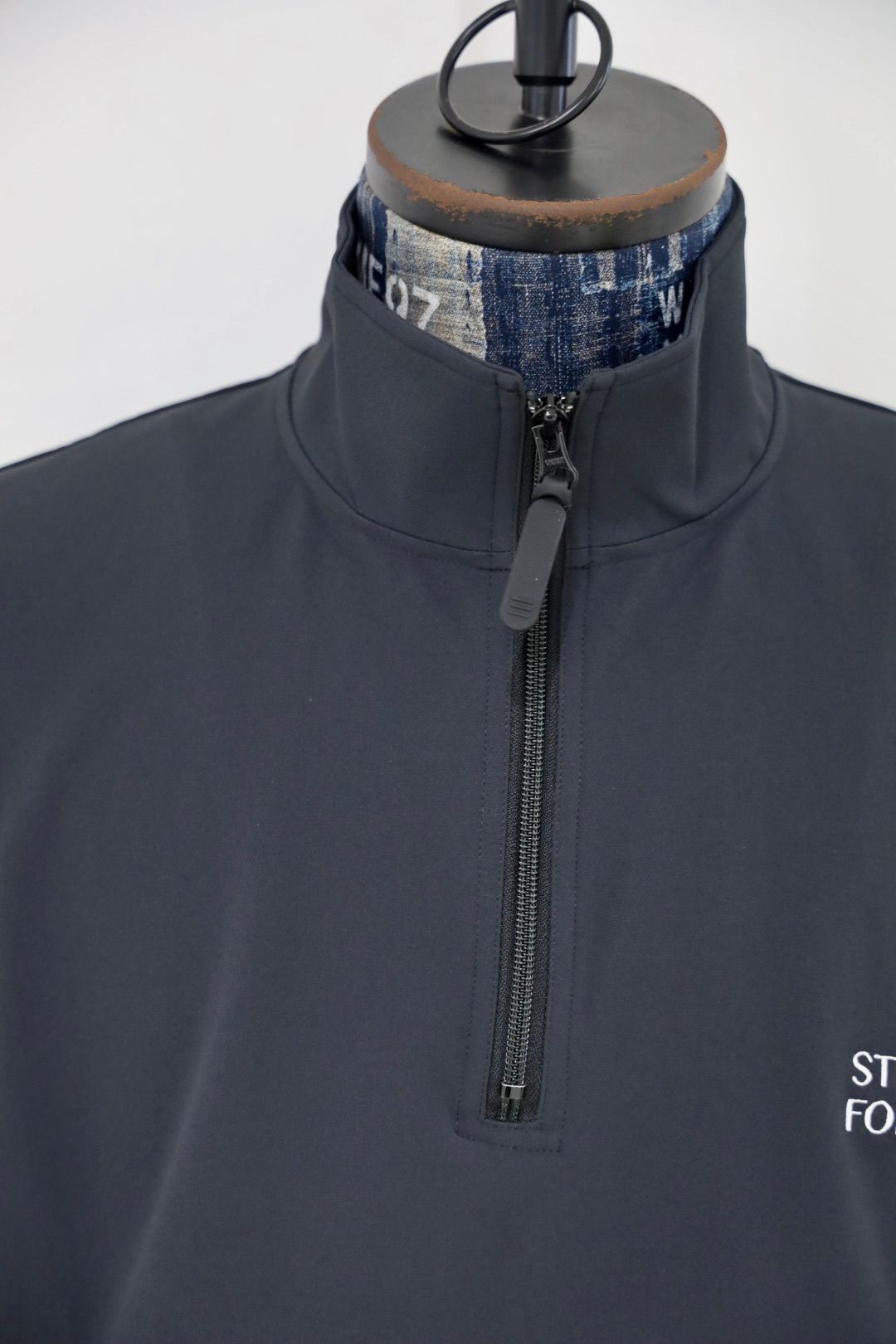 S.F.C 25FW エスエフシー HALF ZIP JACKET (SFCFW25J08)Black