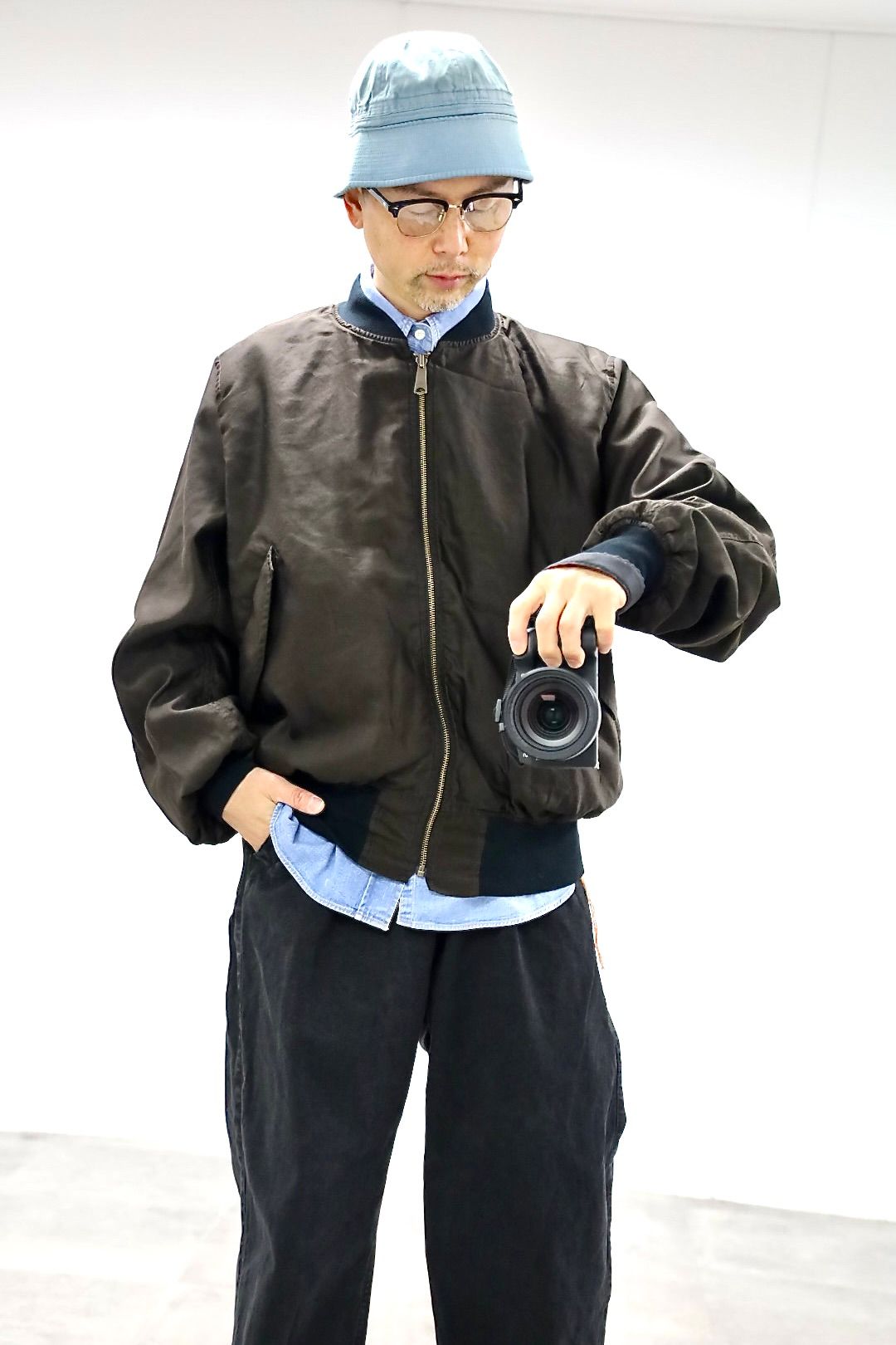 Gurank グランク26SS LM MA1ブルゾン(2604M)BLACK★新作発売！