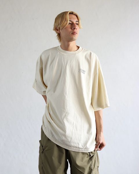 セダンオールパーパス 24SS Garment Dyed S/S Tee style(Cream) 2024.4.5
