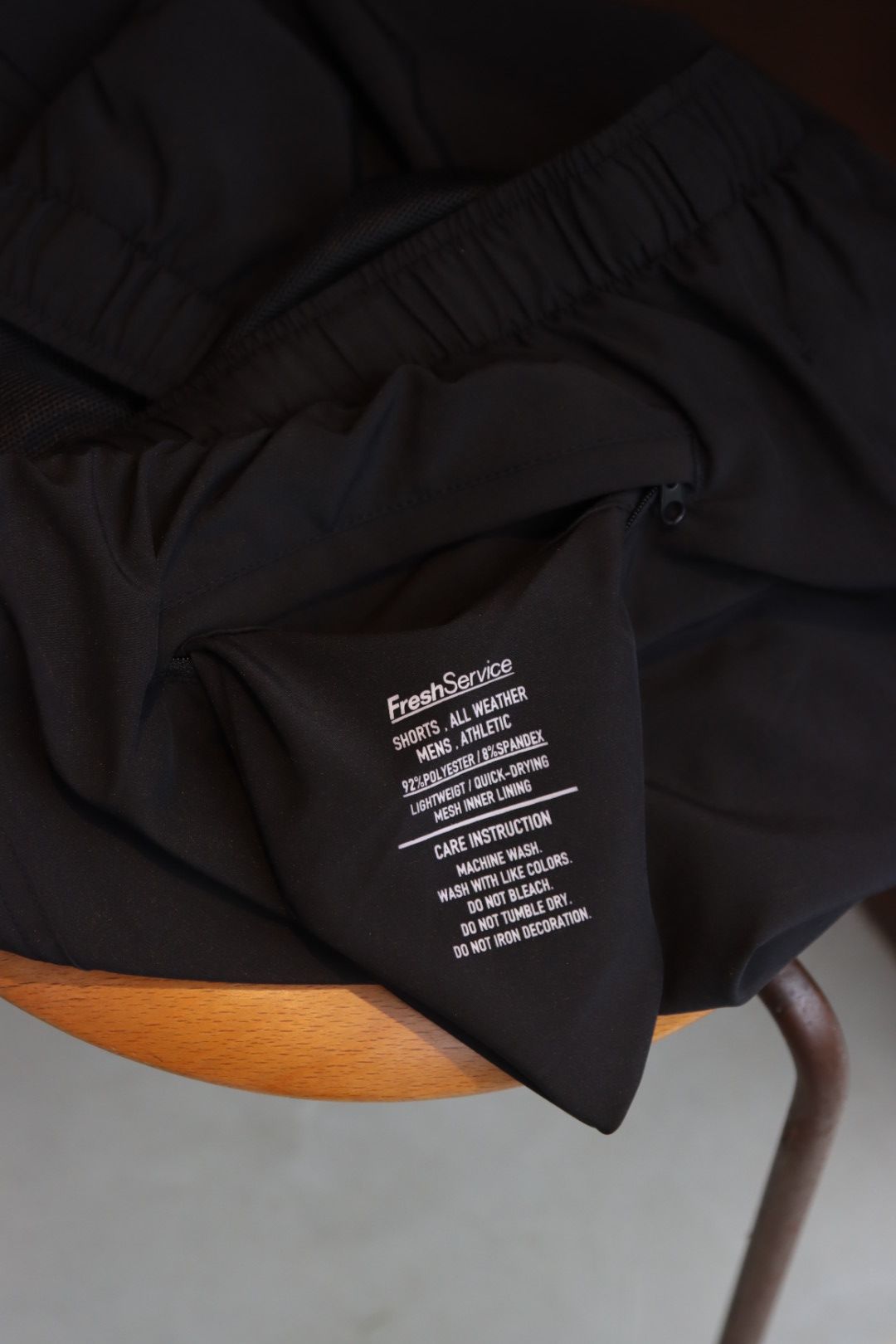 フレッシュサービス ALL WEATHER SHORTS (BLACK)