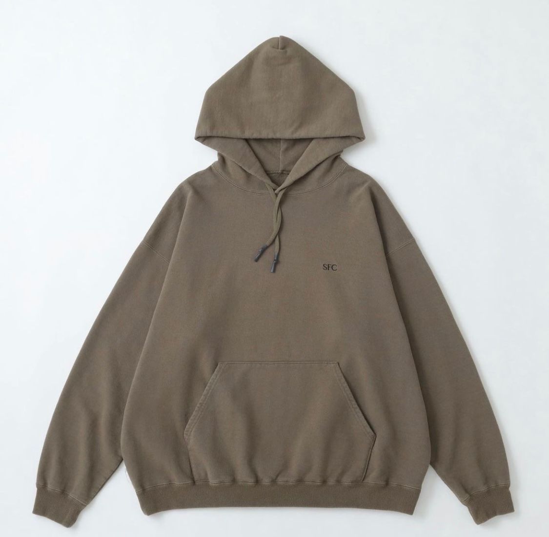 S.F.C 24SS SFC HOODIE (SFCSS24CS01)Washed Olive