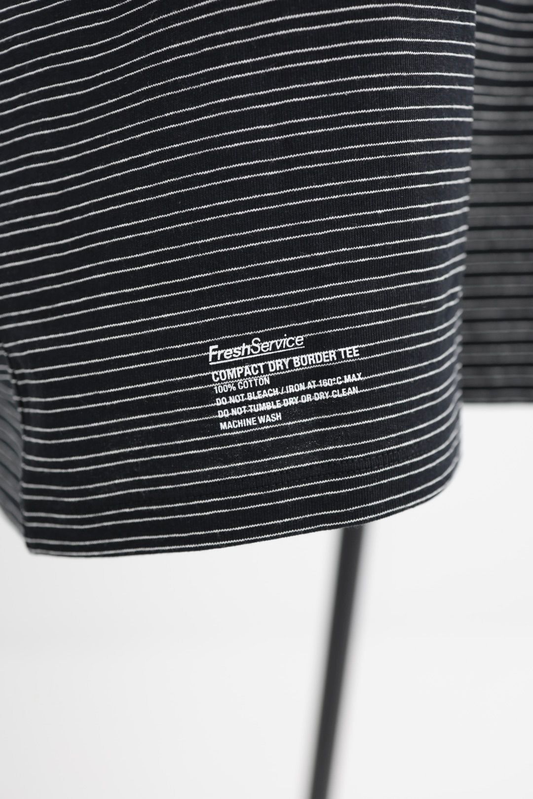フレッシュサービス COMPACT BORDER TEE(FSC262-70119)BLACK☆5月23日(土)発売！