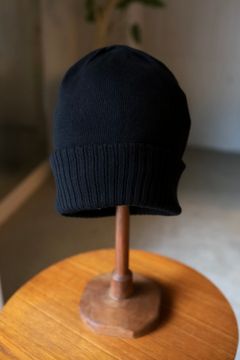 Yohji Yamamoto POUR HOMME 26AW ニットキャップ (HW-H04-464)BLACK☆新作発売！
