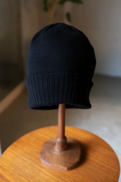 Yohji Yamamoto POUR HOMME 26AW ニットキャップ (HW-H04-464)BLACK☆新作発売！