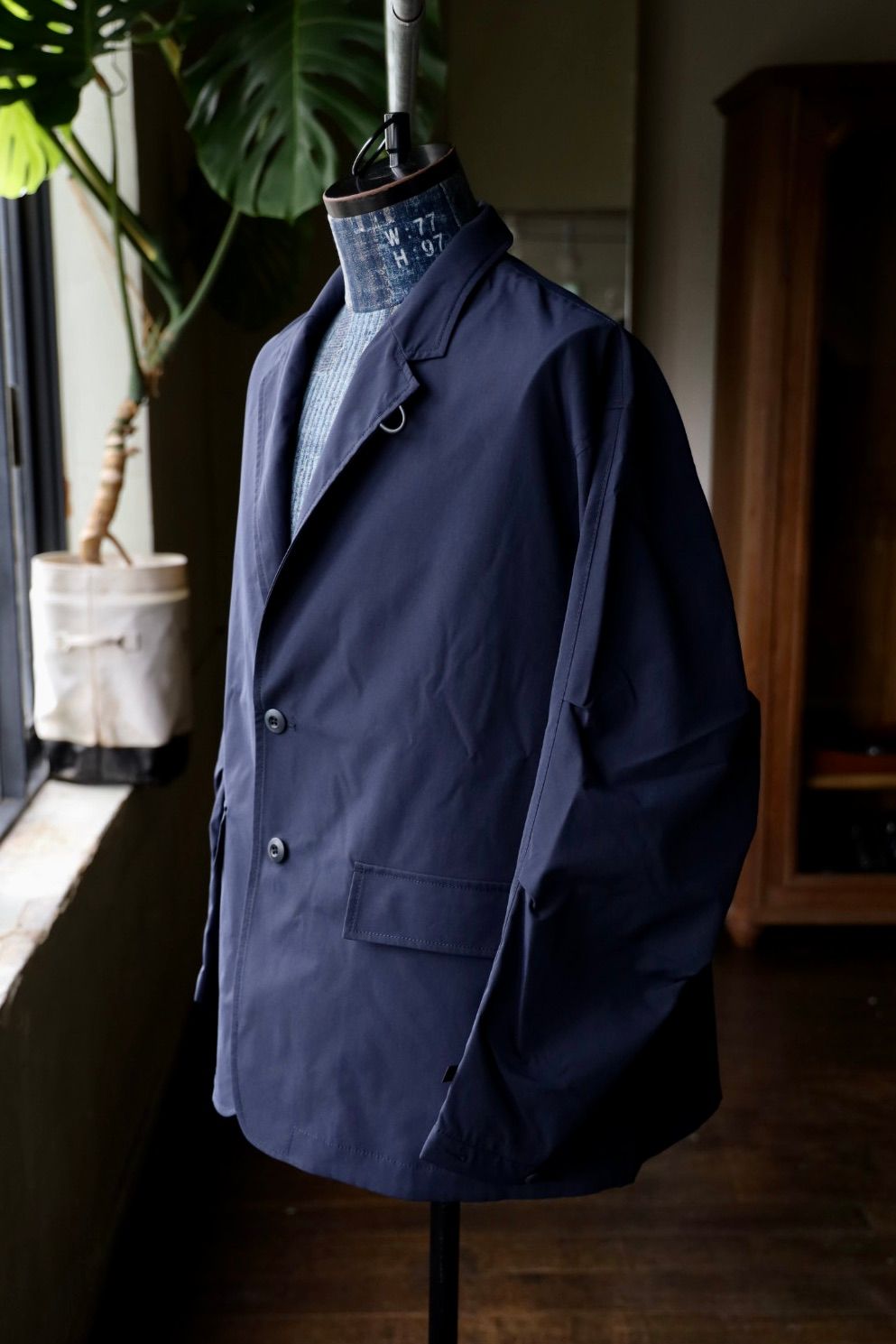 DAIWA PIER39 25AW TECH LOOSE 2B JACKET RIPSTOP(BJ-30025W)NAVY
