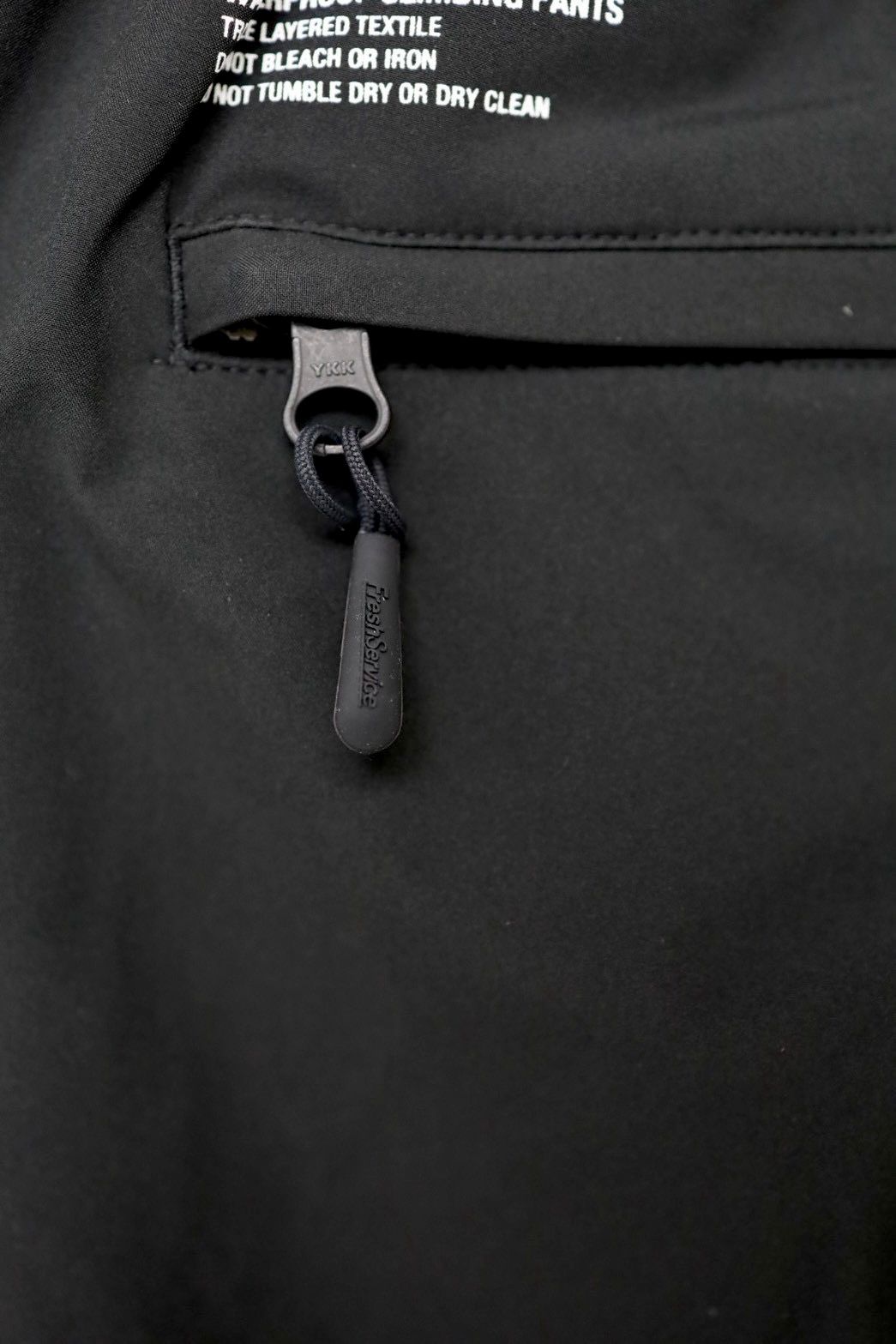 フレッシュサービス WATERPROOF CLIMBING PANTS(FSC261-40059)BLACK☆1月17日(土)新作発売！