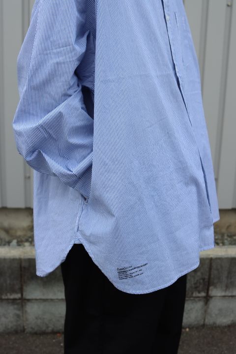 FreshService CORPORATE STRIPE REGULAR COLLAR SHIRT(FSW-22-SH_15) style. 2021.11.21.