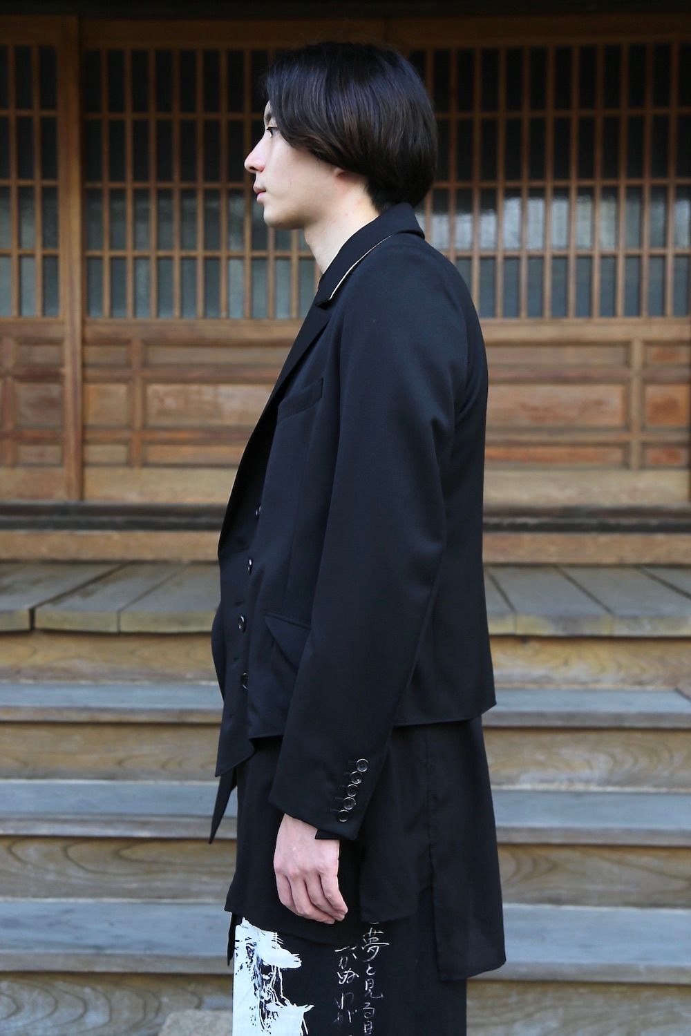 sulvam Gabardine double jacket style.2020.10.14.