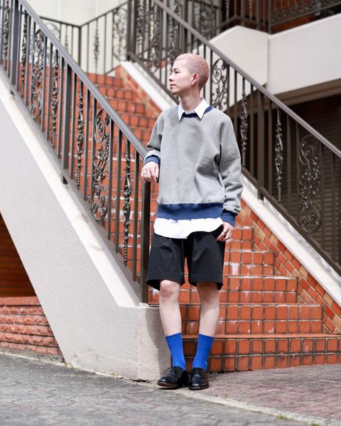 A.PRESSE アプレッセ 23AW Vintage Sweatshirtスタイル
