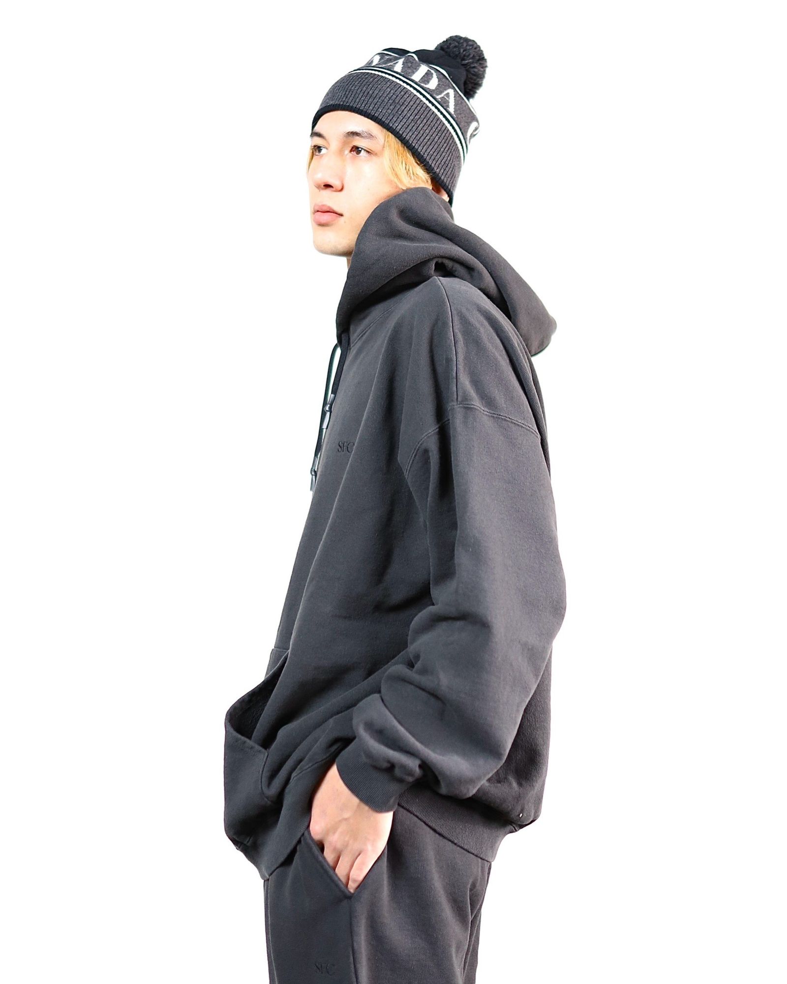 S.F.C 24SS SFC HOODIE (SFCSS24CS01)Washed Black