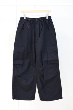 コムデギャルソンオム26SS ナイロンタフタ3層パンツ(HQ-P011-051)BLACK☆2月6日(金)発売！