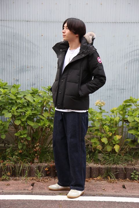 CANADA GOOSE WYNDHAM PARKA FF"BLACK"style.2020.8.8.