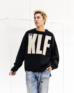 セントマイケル KLF_CREW NECK KNIT/KLF/BLACK(SM-HR1-0000-C08)☆10月25日(土)発売！