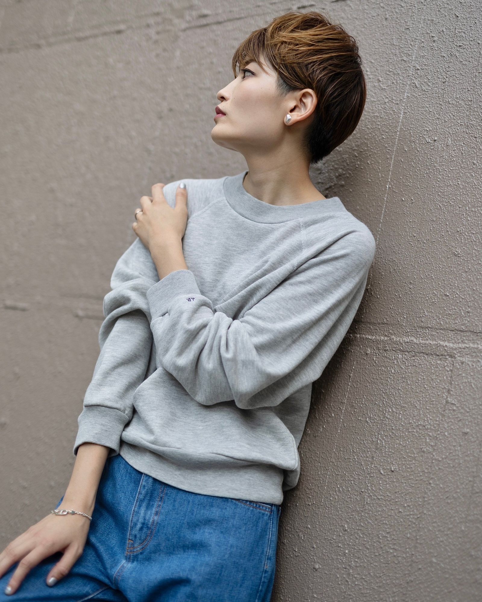 J.B.ATTIRE 24AW New York sweat shirts style.2024.8.21
