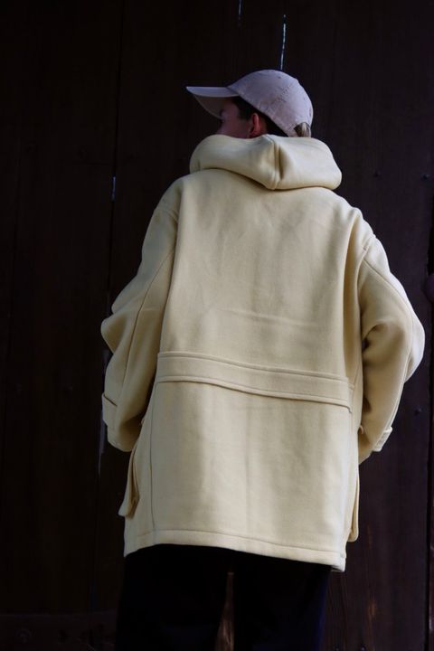 TapWater タップウォーター 23AW Tasmania Double Melton Short Duffleスタイル