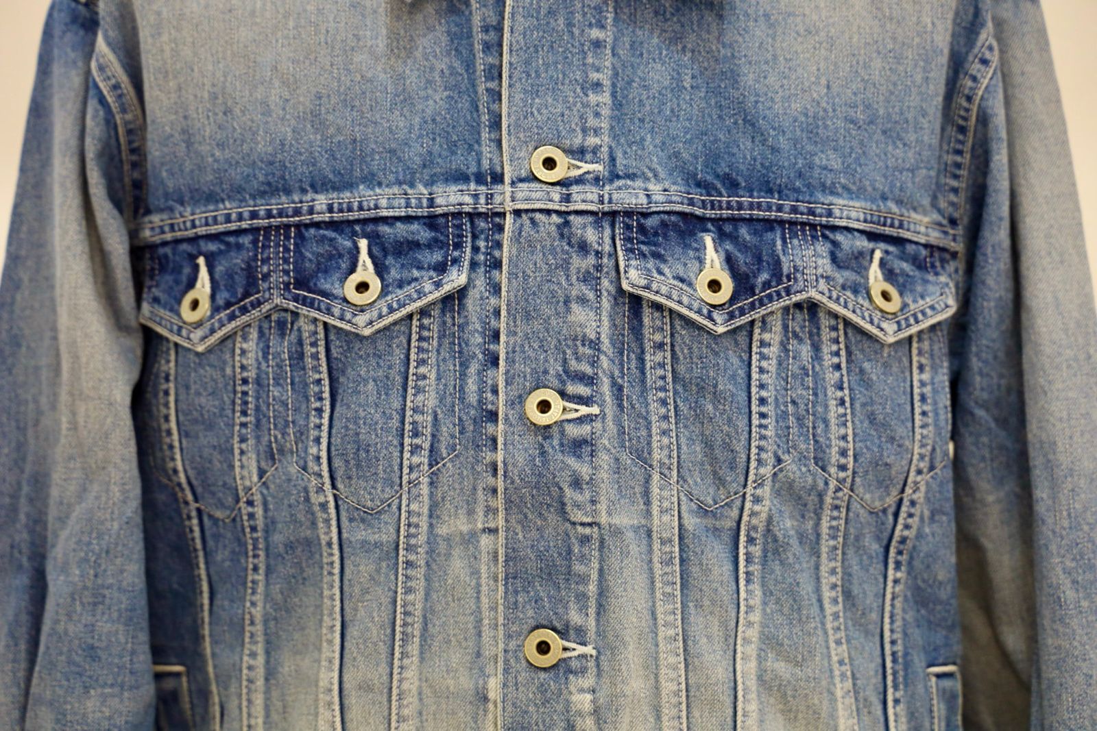 ファンダメンタル デニムジャケット THIRD THIRD JACKET 3YR WASH(FA25JK33U-IND)INDIGO