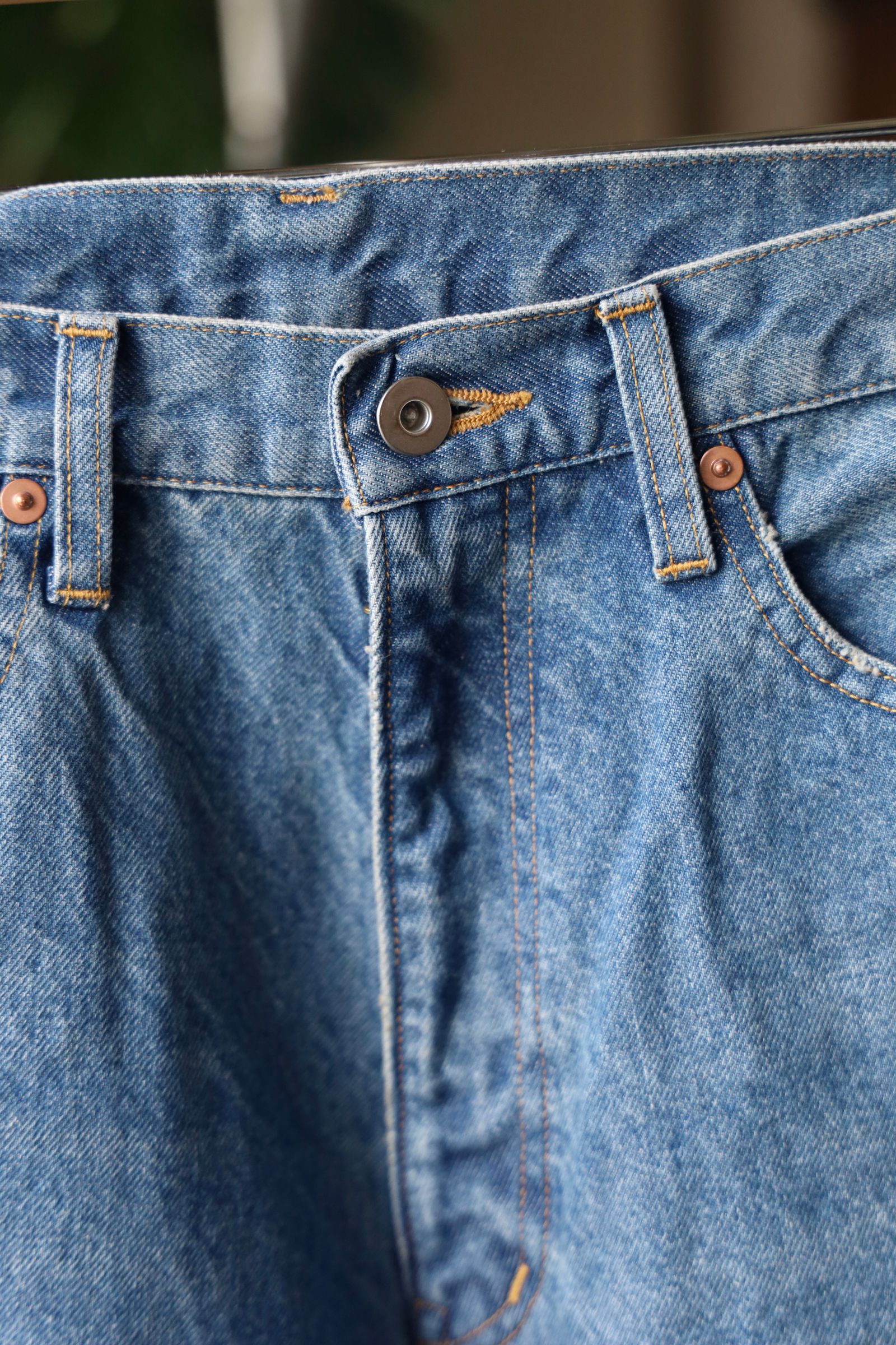 S.F.C 25SS エスエフシー WASHED DENIM PANTS (SFCSS25P05) Washed Blue