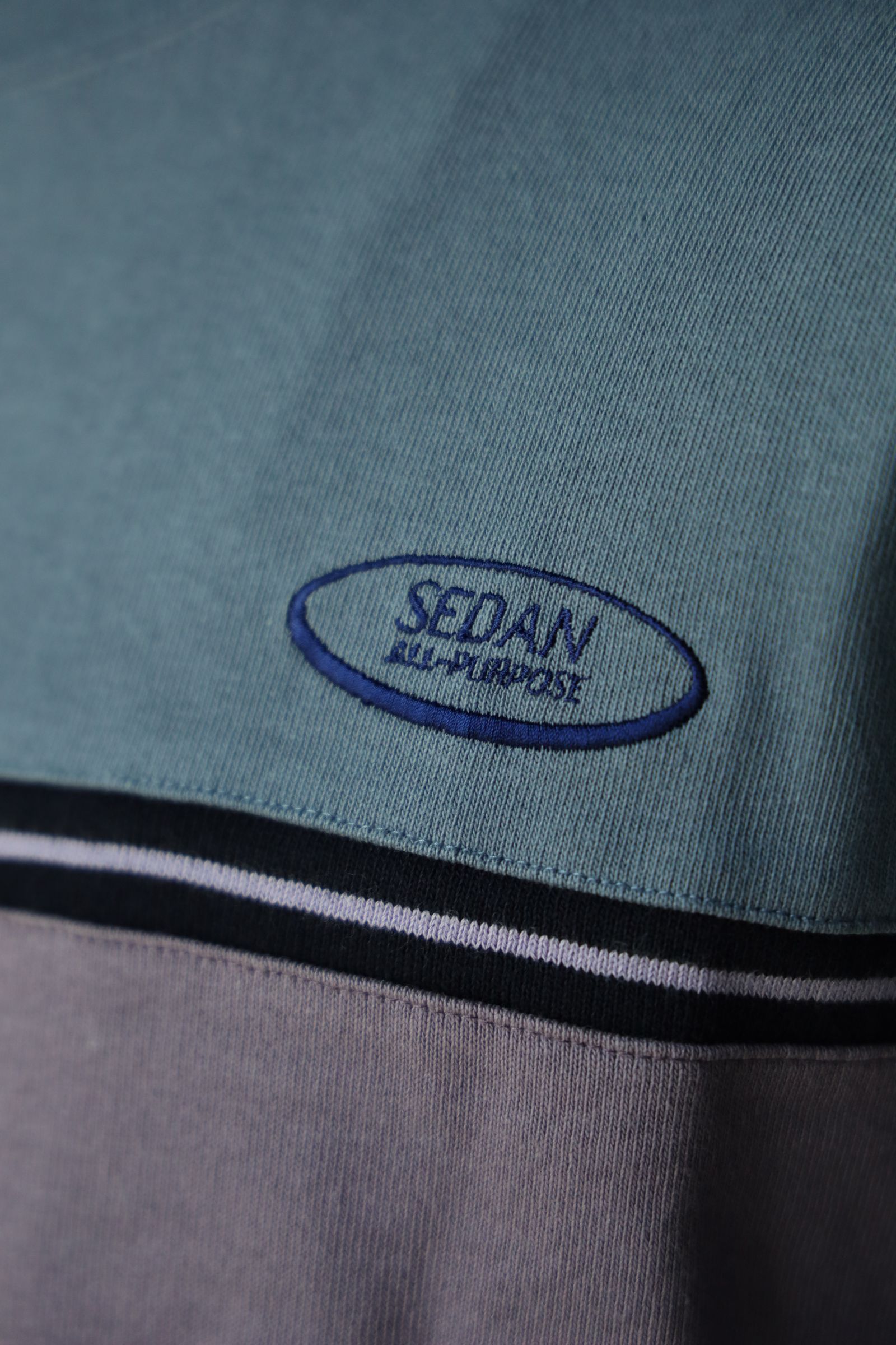 セダンオールパーパス FW24 Oval Logo Line Top(SD24F-CT02)Purple×Slate☆9月7日(土)発売！