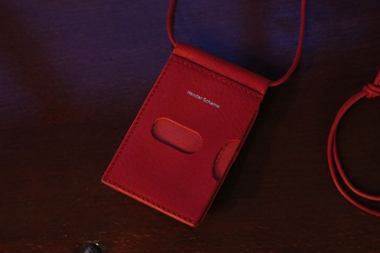 Hender Scheme - エンダースキーマ 22秋冬 hang wallet nc-rc-hwl RED | mark