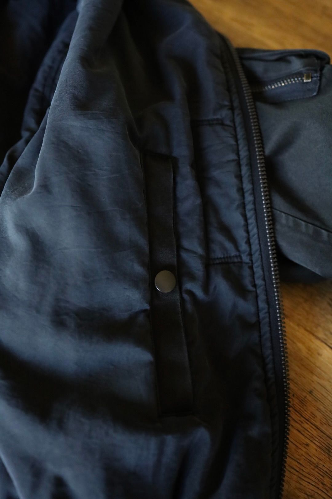 アプレッセ 2025 STYLE2 Vintage Silk Flight Custom Jacket(25AAP-01-28)BLACK☆10月25日(土)発売!