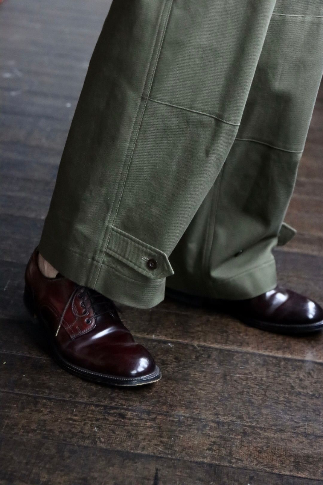 blurhms SS24 blurhms ROOTSTOCK Cotton Serge 47 Pants