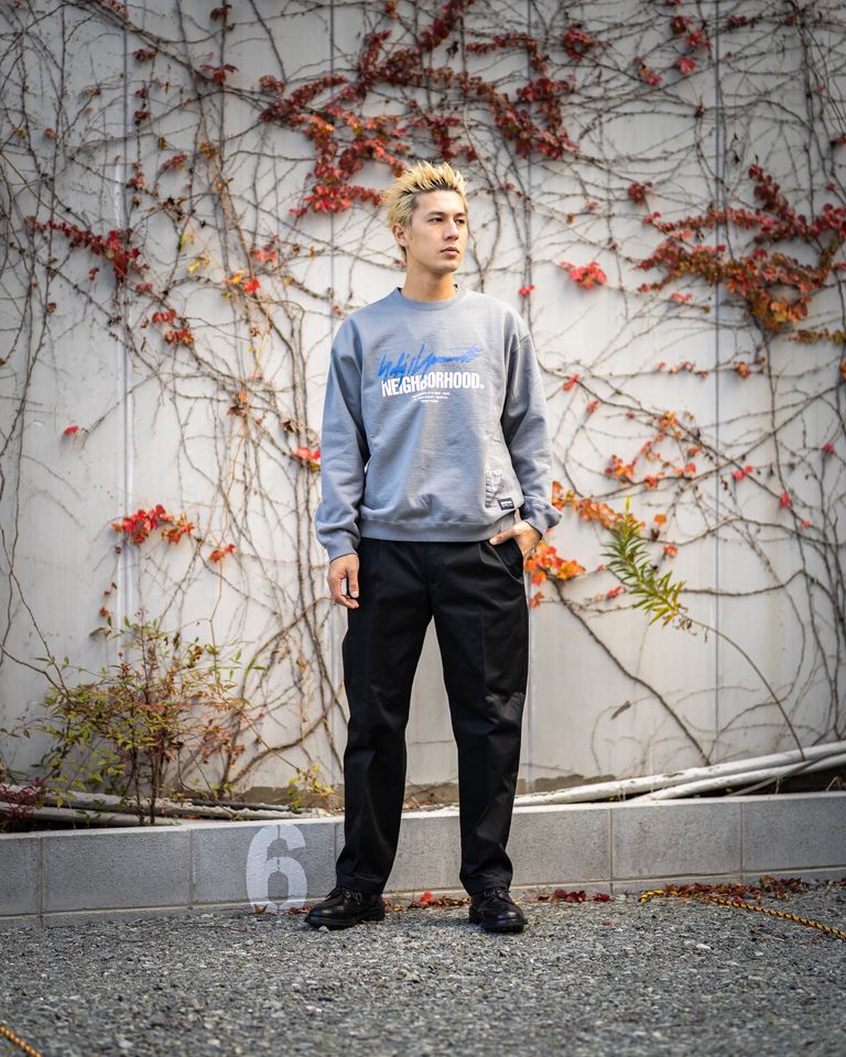 Yohji Yamamoto × NEIGHBORHOOD SWEAT SHIRT LS 新作発売！