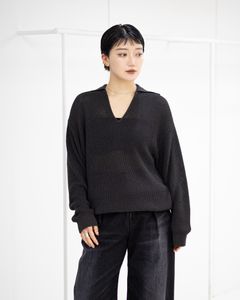 Graphpaper Coiled Wool Nylon Skipper Knit STYLE 2026.03.26