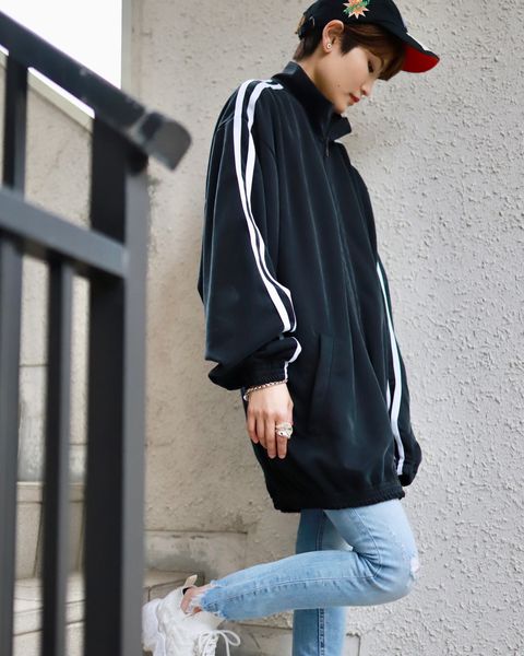 doublet 23AW VINTAGE EFFECT TRACK JACKET style.2023.7.15