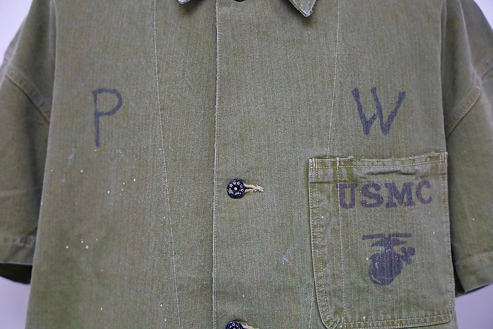 BOW WOW 26SS バウワウ PW P-41 HBT SS JK AGED(BW261-PP4HS)OD☆4月18日(土)発売！