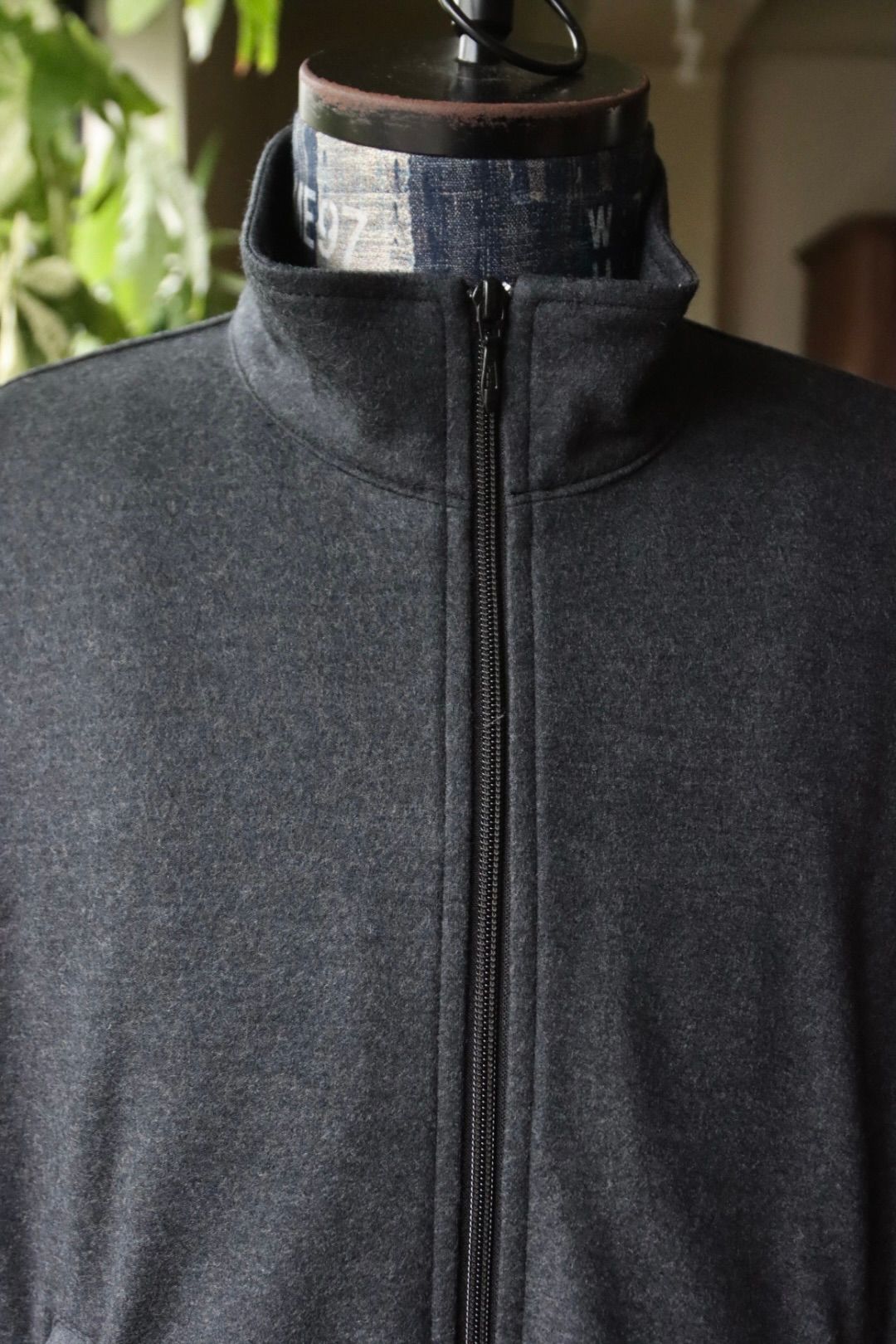 グラフペーパー 25AW Wool Smooth Flannel Track Blouson(GU253-30220B)GRAY☆10月4日(土)新作発売！