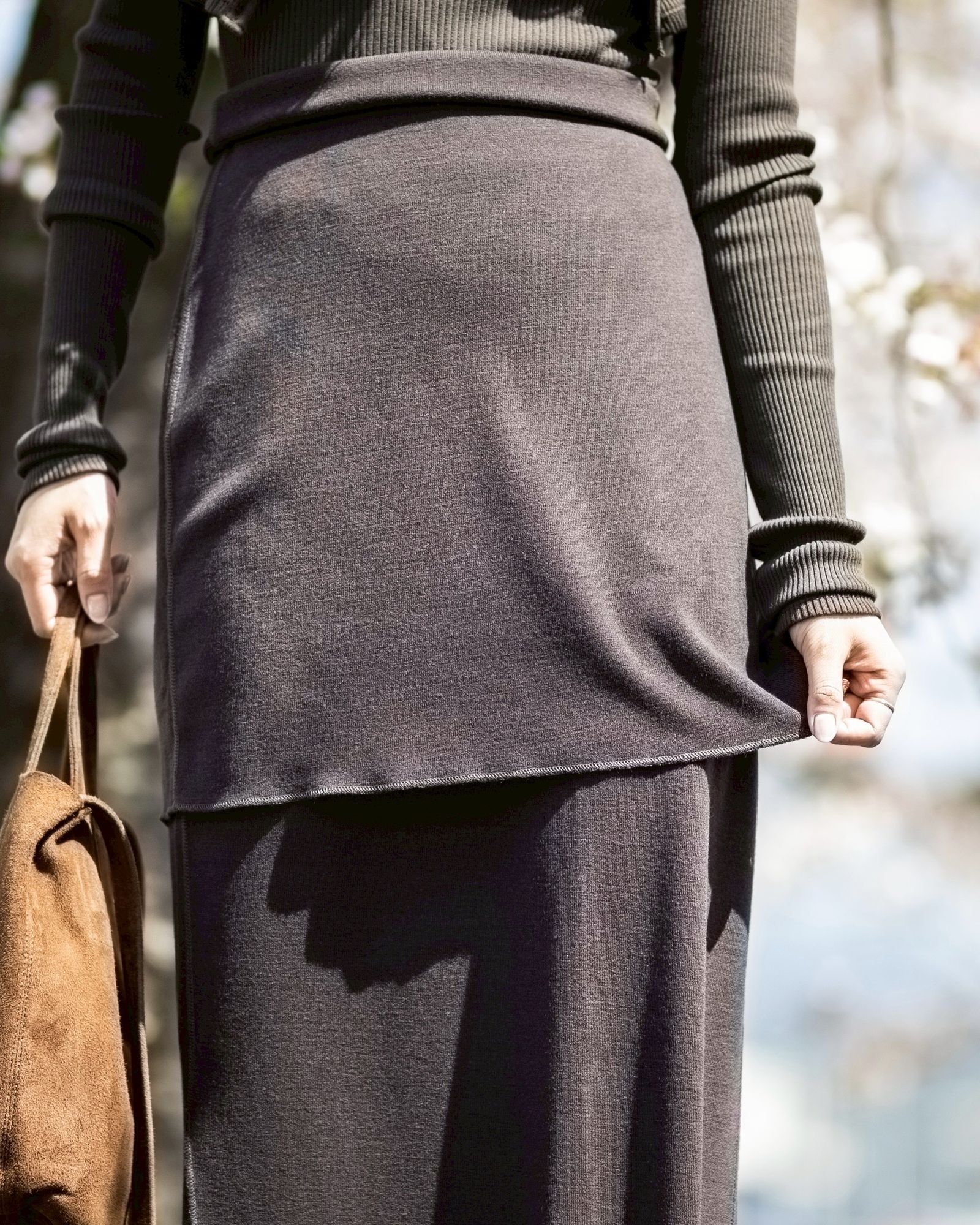 Product Twelve 新作C/N Rib Cropped Button Up Top style.2026.4.5