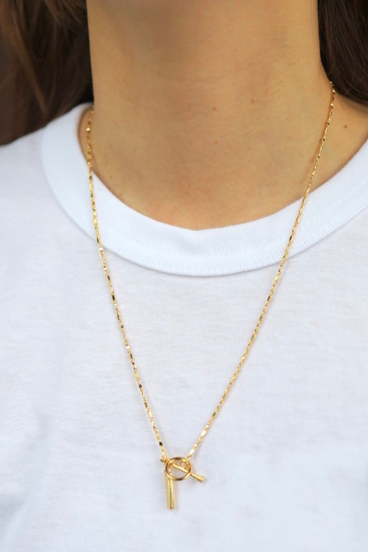 XOLO JEWELRY ネックレス / Brilliant Link Necklace -2mm-(XON58-50-G)☆再入荷！