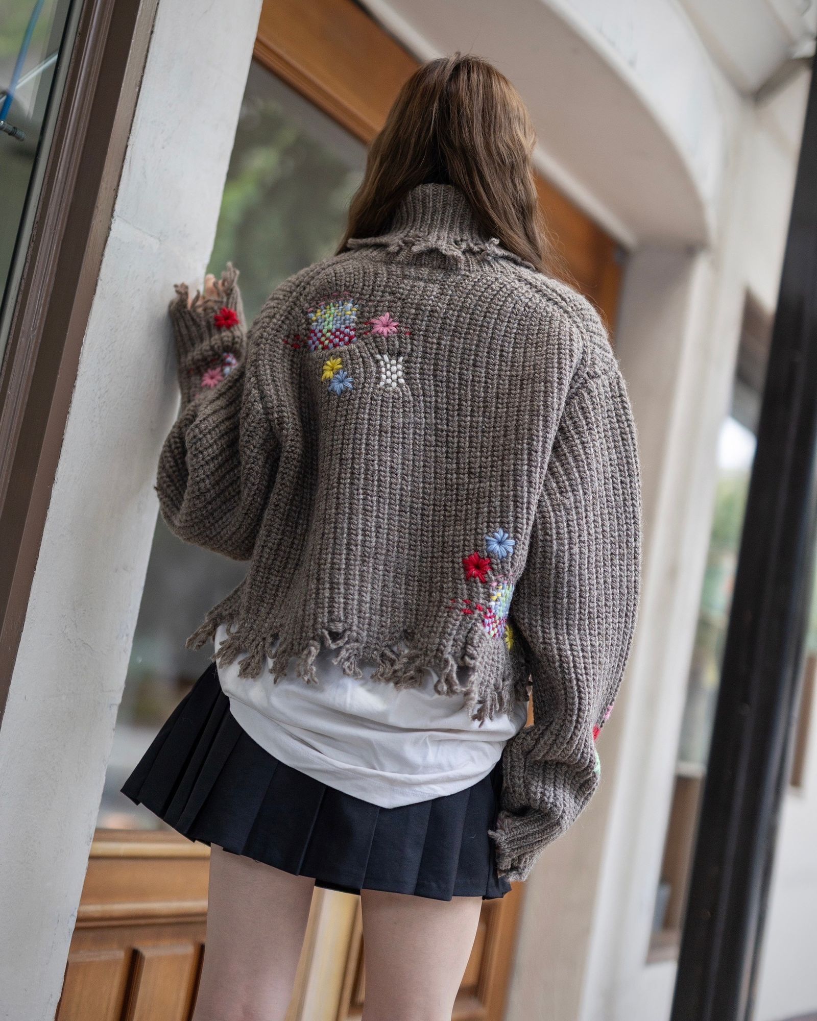 doublet 24FW 新作DARNING CUT OFF KNIT PULLOVER style.2024.8 doublet 24FW 新作DARNING CUT OFF KNIT PULLOVER style.2024.8