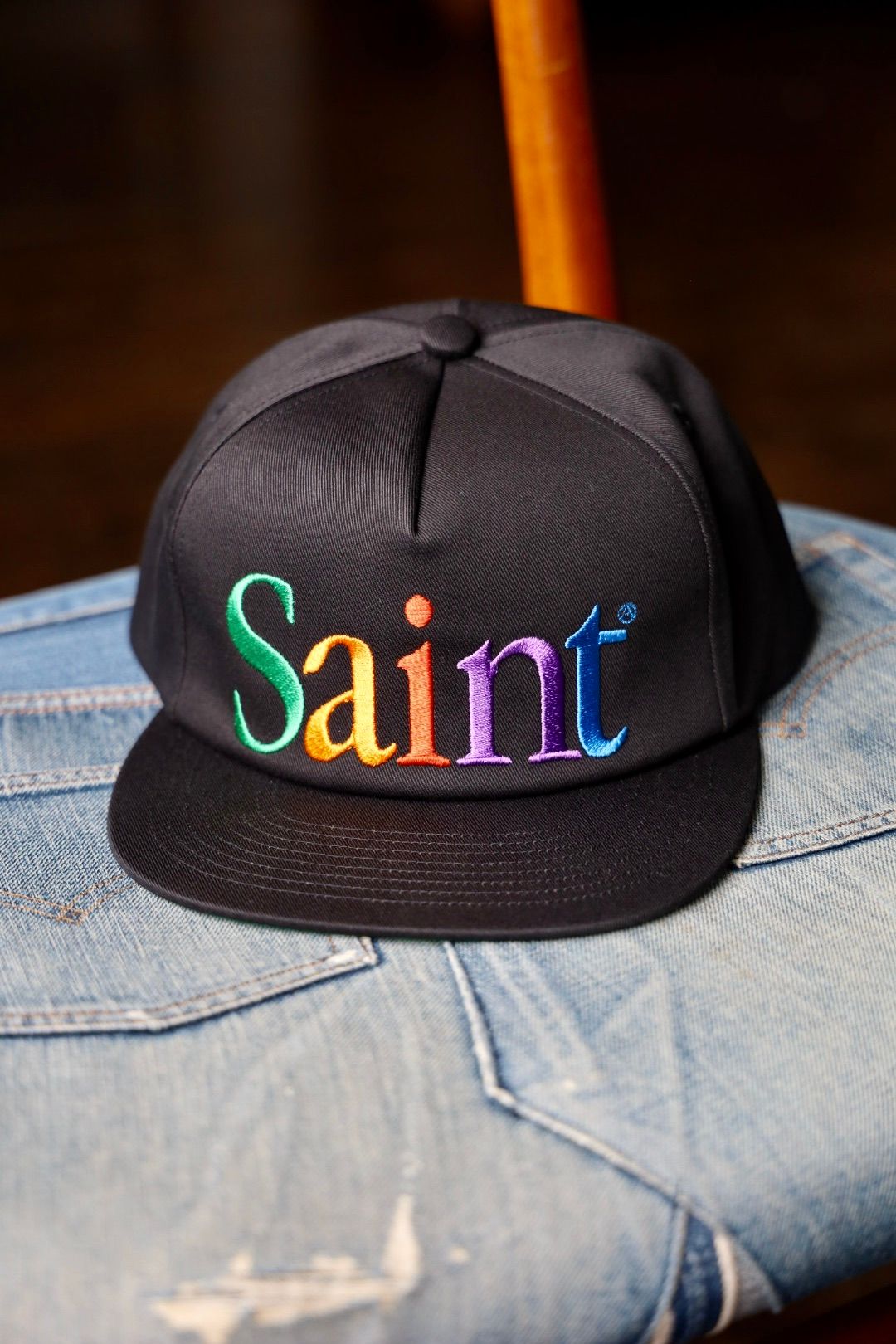 セントマイケル Tシャツ  SAINT CAP (SM-HR1-0000-087)BLACK★8月9日(土)発売！