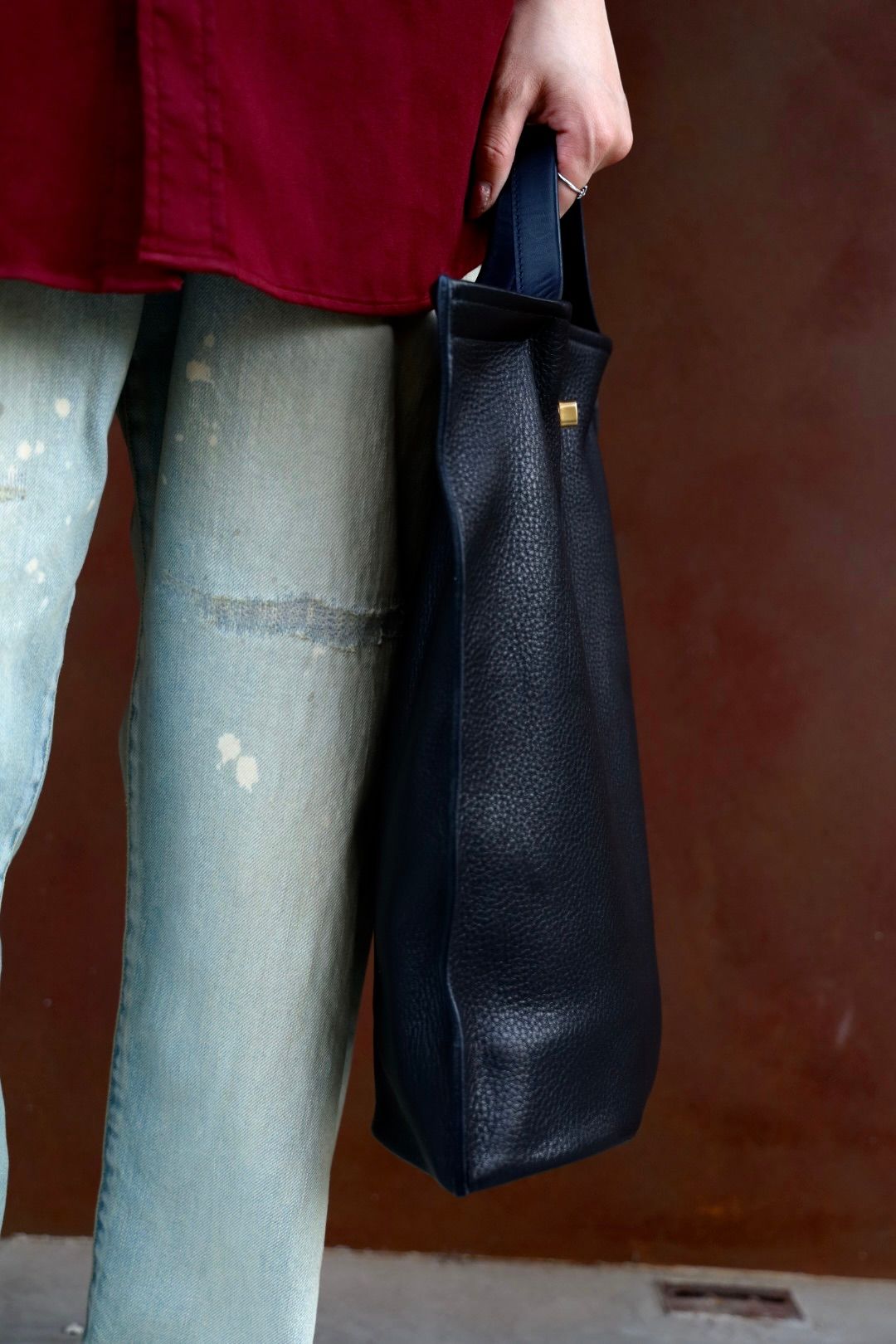 Hender Scheme - エンダースキーマ バッグ twist hand bag large(zw-b