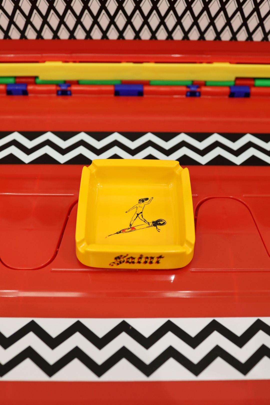 セントマイケル ALX_ASHTRAY/DRAWING(SM-HR1-0000-C32)YELLOW☆11月8日(土)発売！