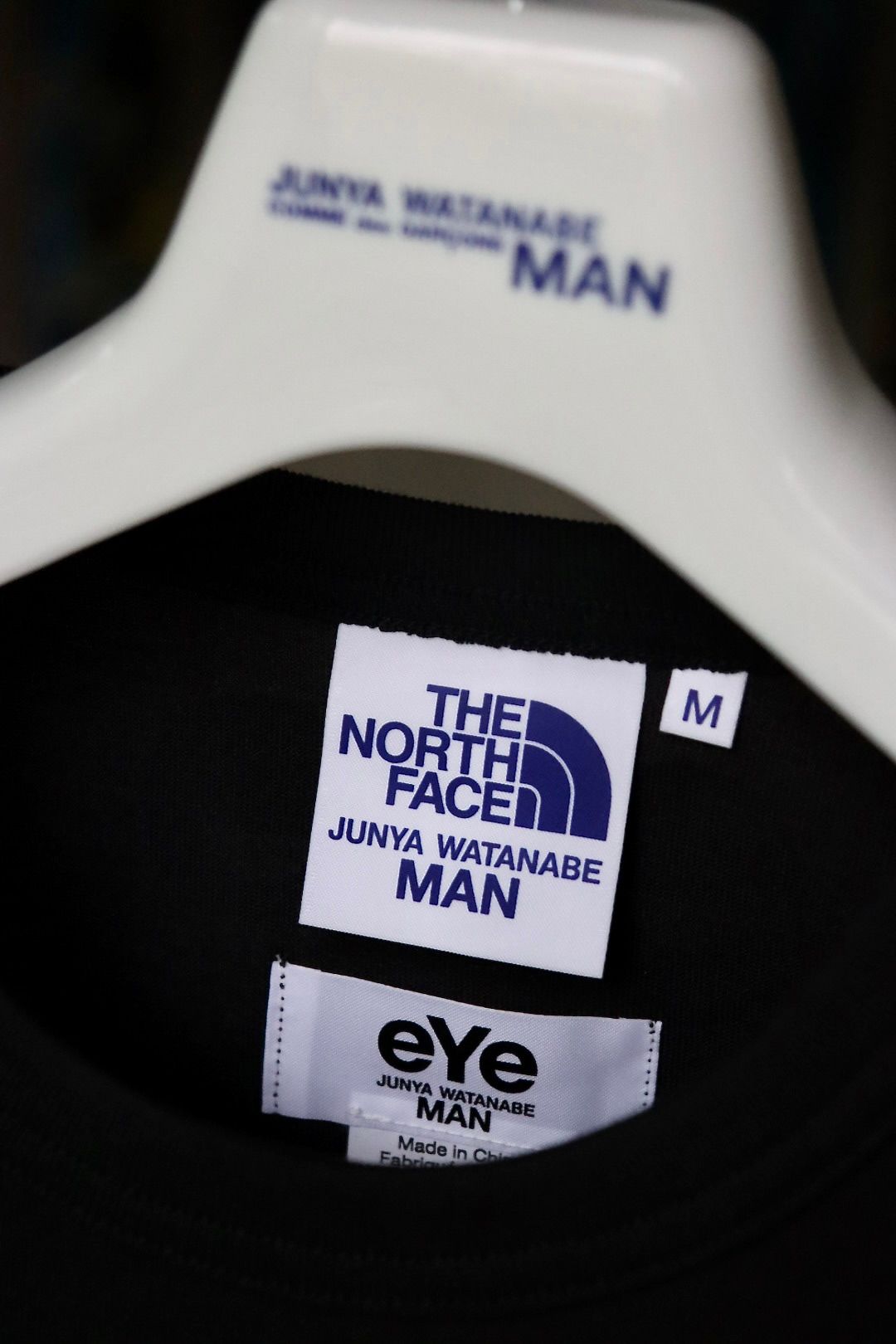 アイジュンヤワタナベマン23SS THE NORTH FACEダブルネームTシャツ(WK-T904-100) ☆5月22日(月)再販！