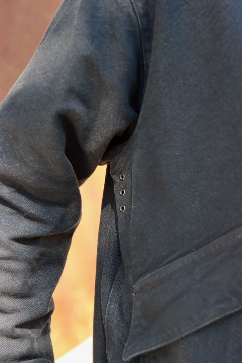 A.PRESSE Vintage Silk Hemp Hunting Jacket☆新作発売！