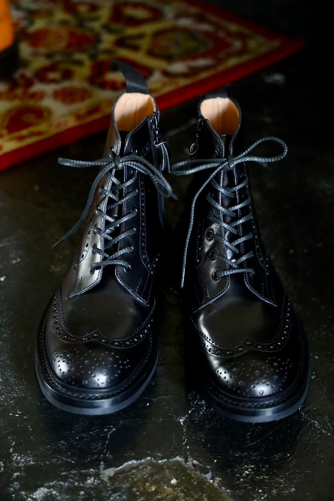 COMME des GARCONS HOMME - コムデギャルソンオム24AW Tricker'sコラボブーツ(HN-K103-001)BLACK  | mark