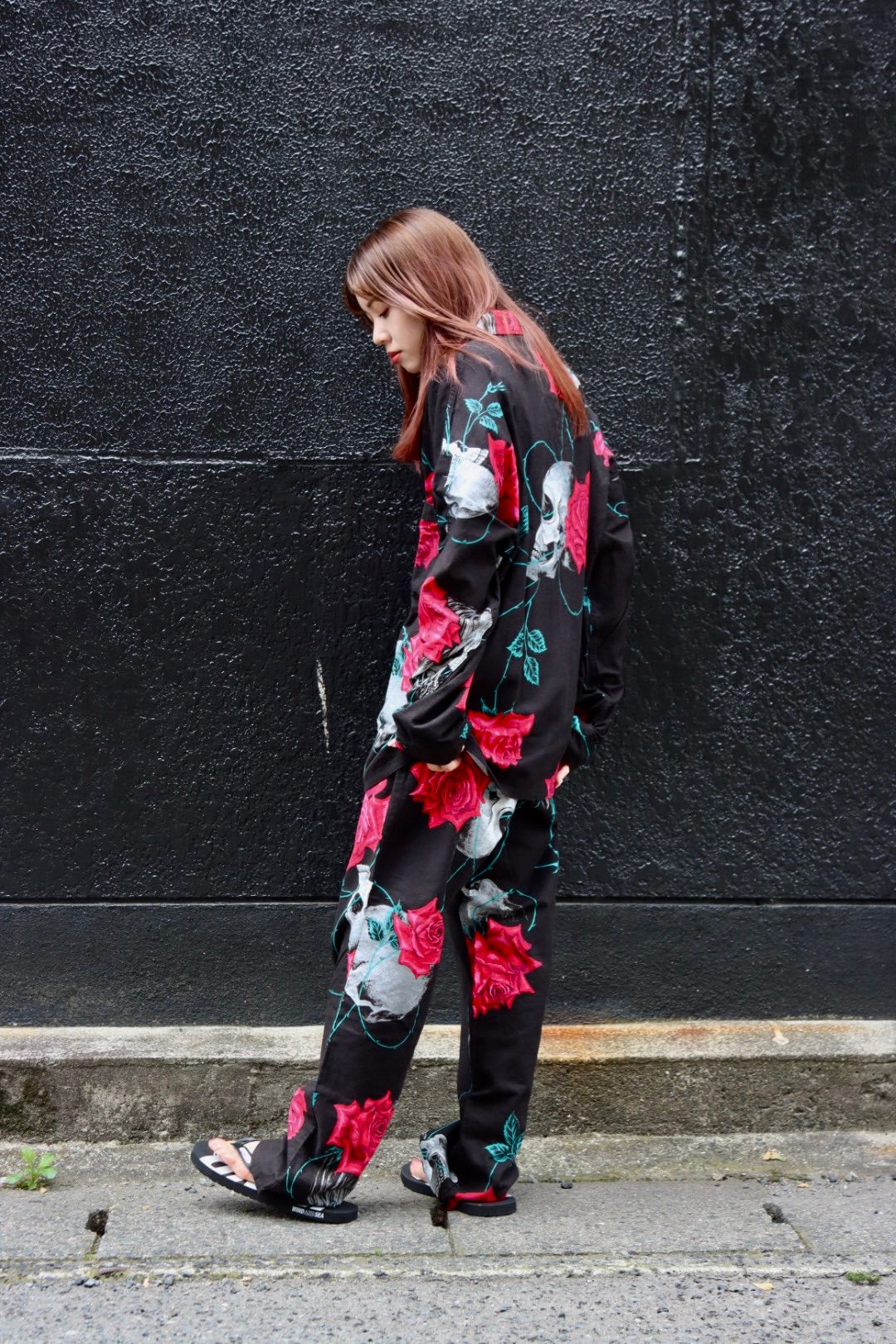 ©SAINT M×××××× セントマイケル×WILDSIDE YOHJI YAMAMOTO PAJAMAスタイル