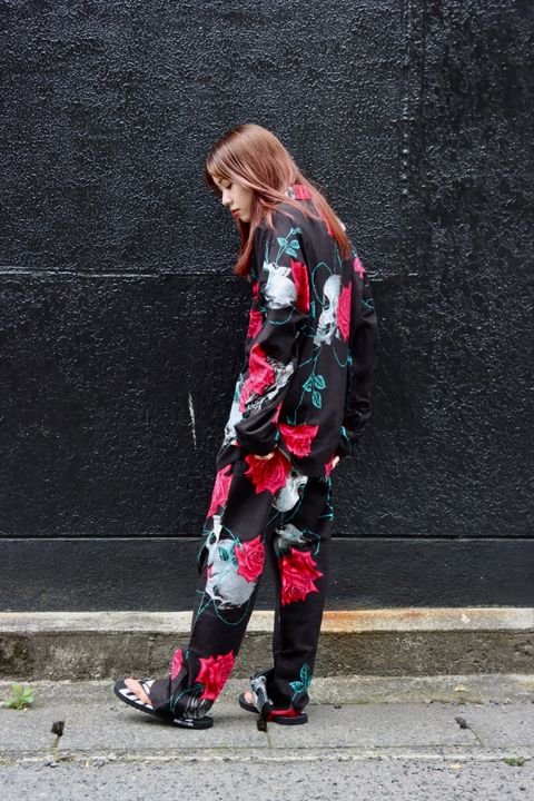 ©SAINT M×××××× セントマイケル×WILDSIDE YOHJI YAMAMOTO PAJAMAスタイル